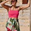 Frau MYMARINI Shorts & Hosen | Flowing Shorts 24 Tropical-Print