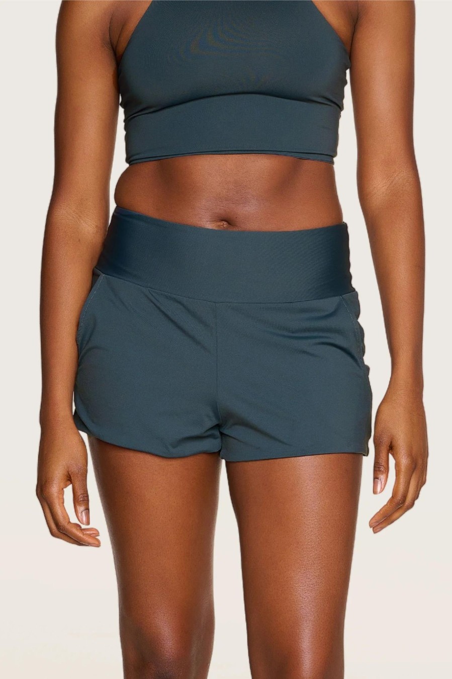 Frau MYMARINI Shorts & Hosen | Loose Shorts Active Grey