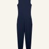 Frau MYMARINI Activewear | Loose Jumpsuit Navy