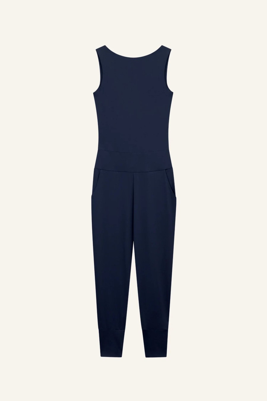 Frau MYMARINI Activewear | Loose Jumpsuit Navy