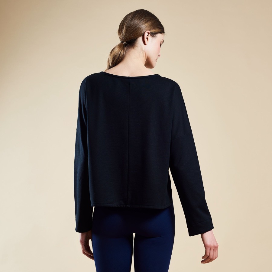 Frau MYMARINI Loungewear | Basic Shirt Black