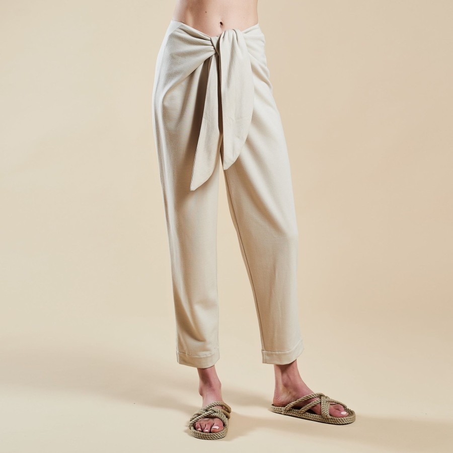 Frau MYMARINI Shorts & Hosen | Lounge Pareo Pants Sand