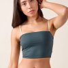 Frau MYMARINI Bikinis | Easy Top Long Classics Black-Grey-White