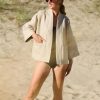 Frau MYMARINI Jacken & Kimonos | Summer Jacket Natural