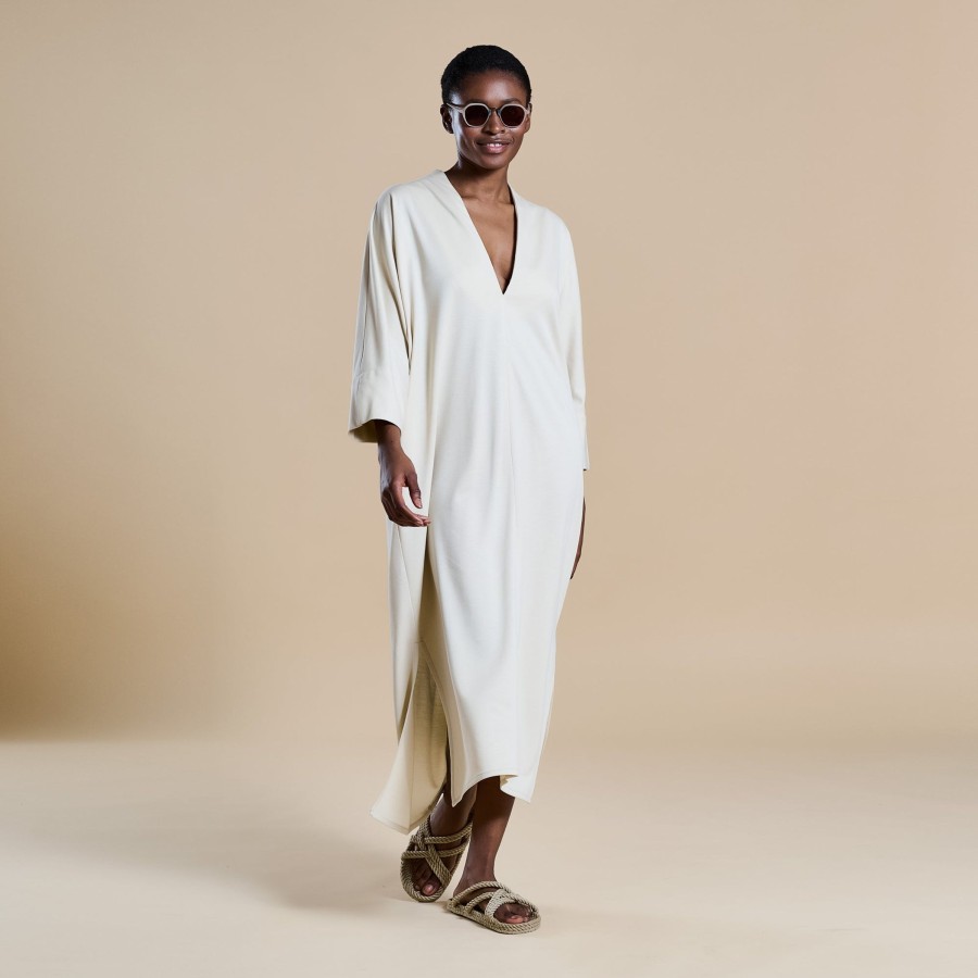 Frau MYMARINI Loungewear | Kaftan Sand