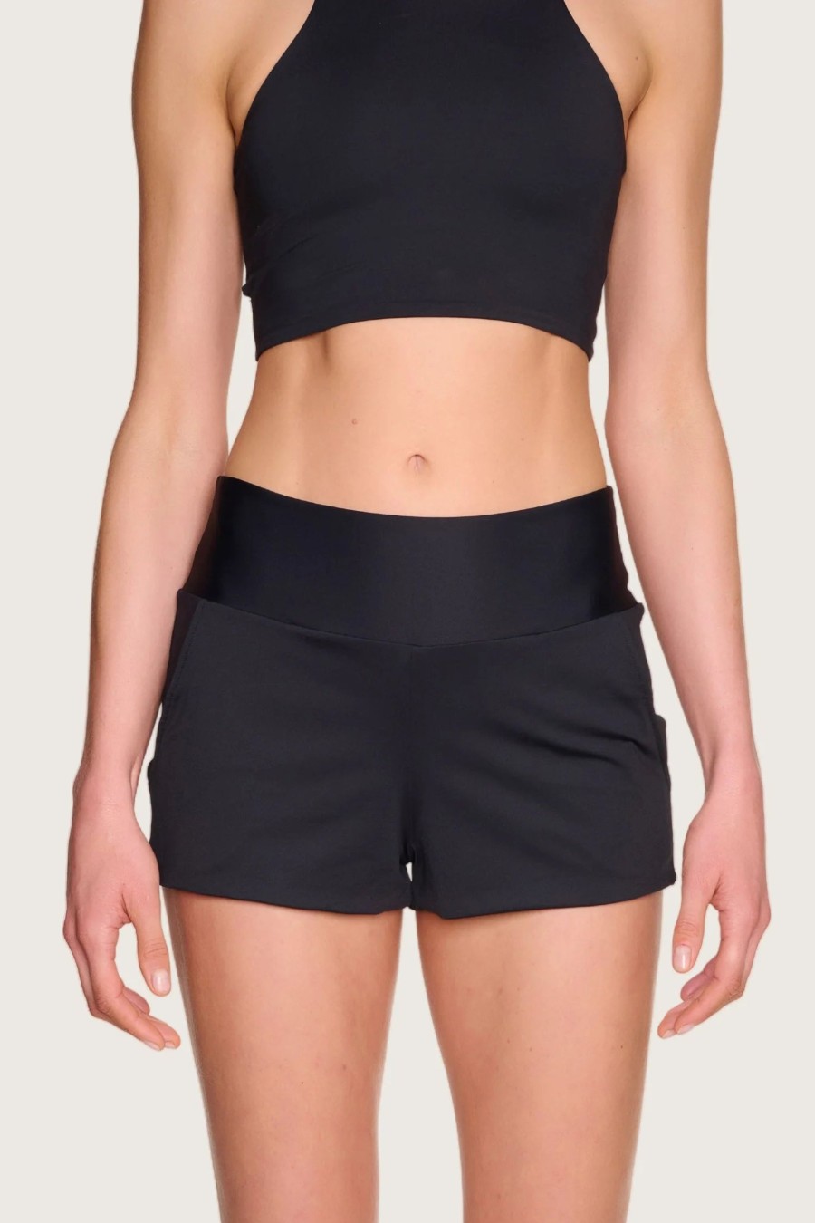 Frau MYMARINI Shorts & Hosen | Loose Shorts Active Black