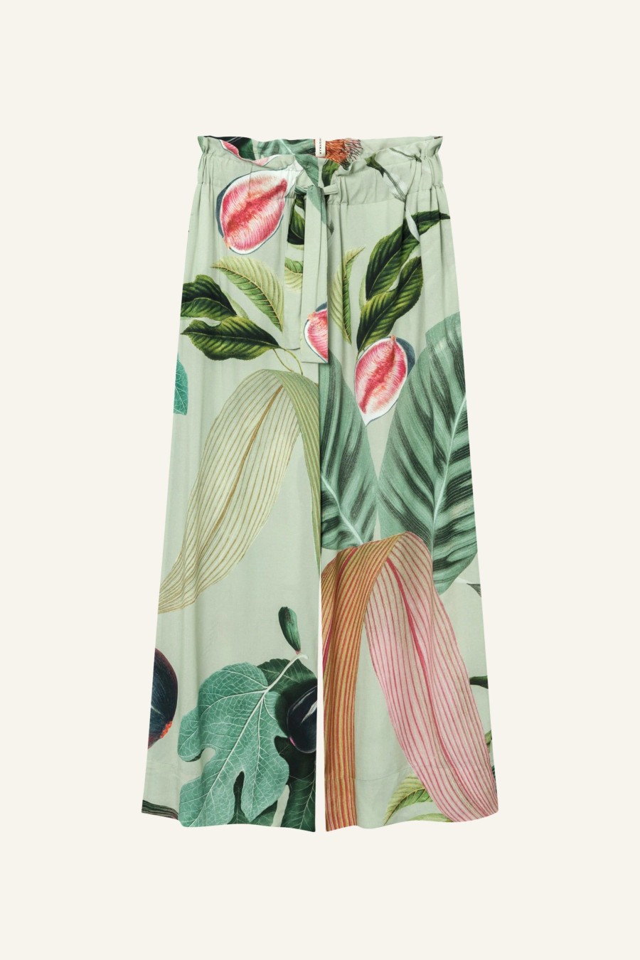 Frau MYMARINI Shorts & Hosen | Flowing Pants 24 Tropical-Print