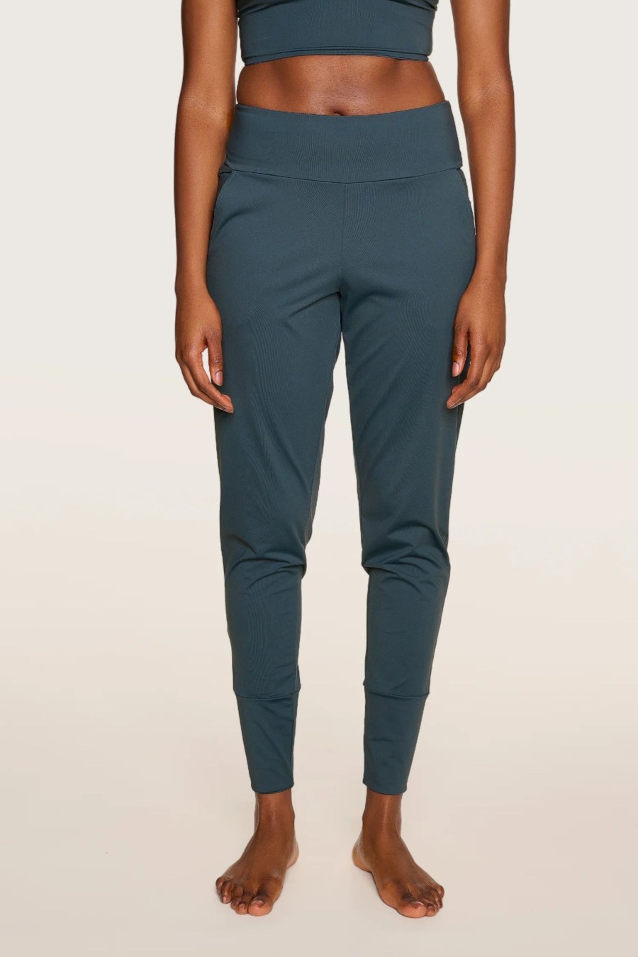 Frau MYMARINI Activewear | Loose Leggings Grey