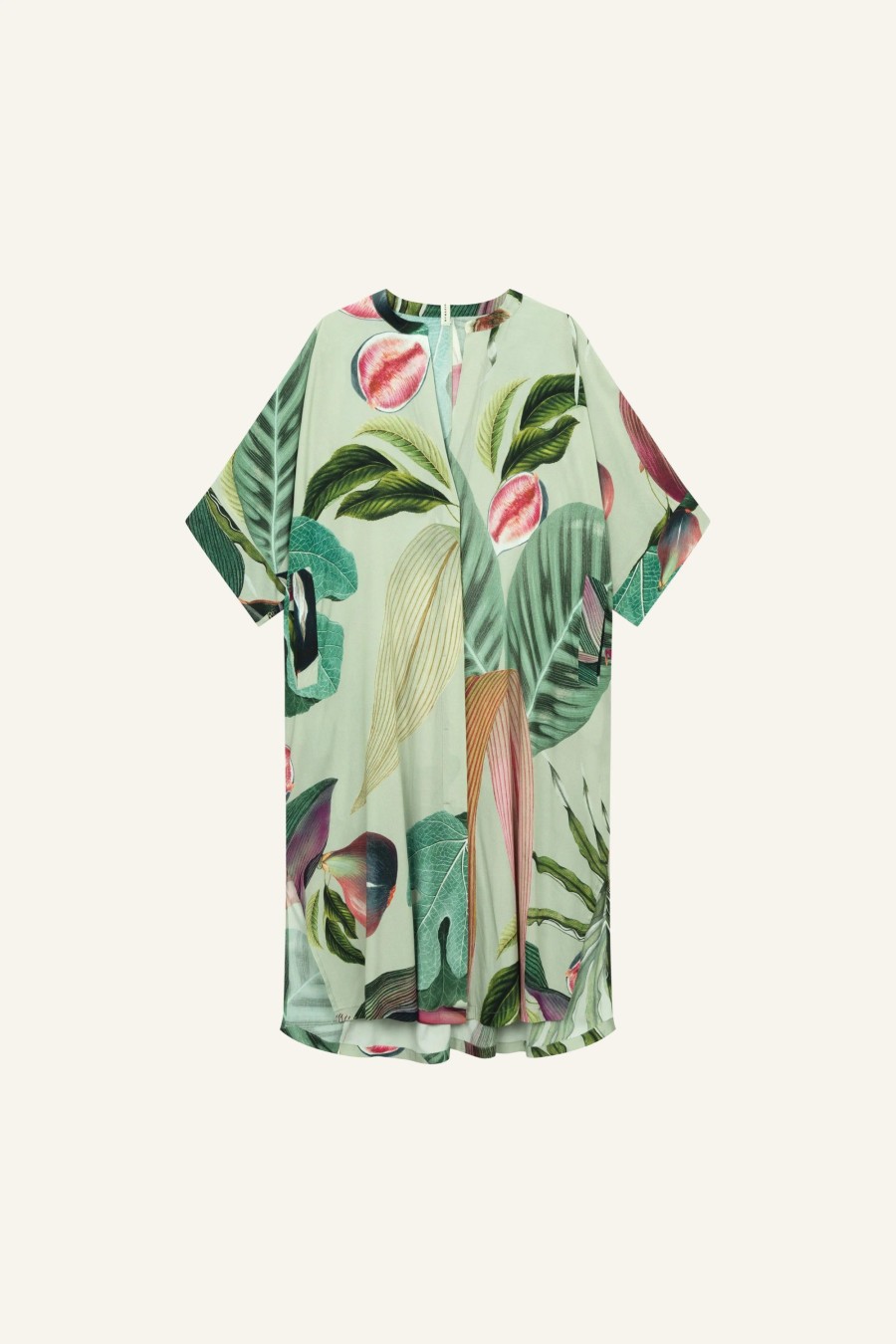 Frau MYMARINI Kleider | Airy Tunic 24 Tropical-Print