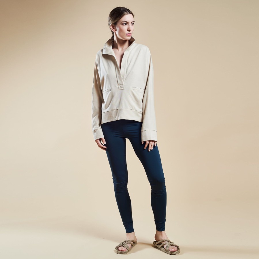 Frau MYMARINI Loungewear | Seaside Jumper Sand