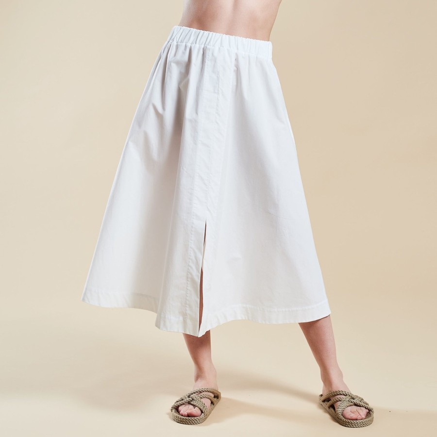 Frau MYMARINI Pareos & Rocke | Summer Skirt Classic White Classic-White