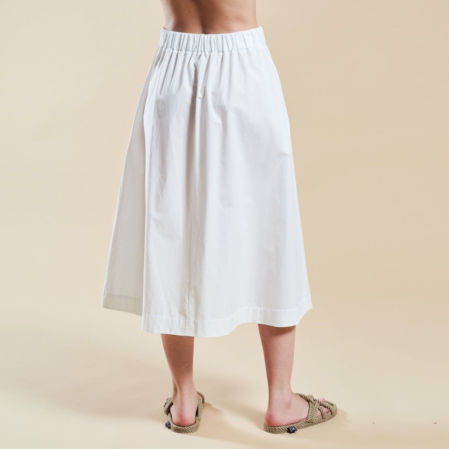 Frau MYMARINI Pareos & Rocke | Summer Skirt Classic White Classic-White