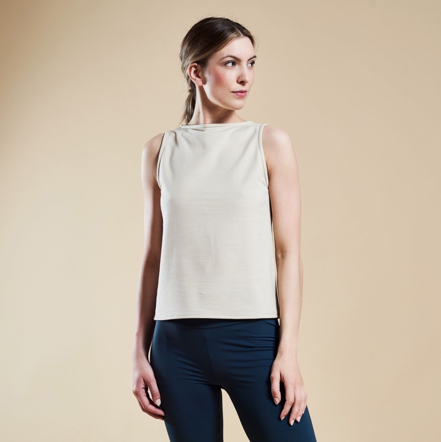 Frau MYMARINI Loungewear | Basic Top Sand