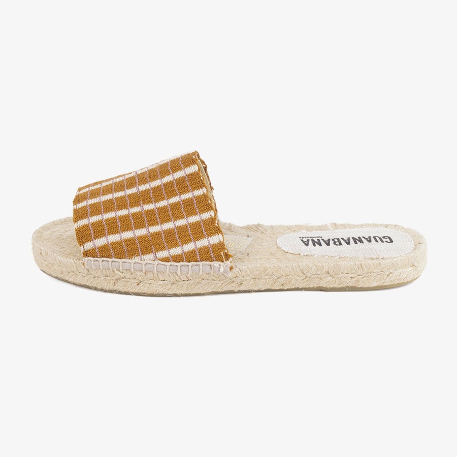 Frau MYMARINI | Woven Slip On Gold